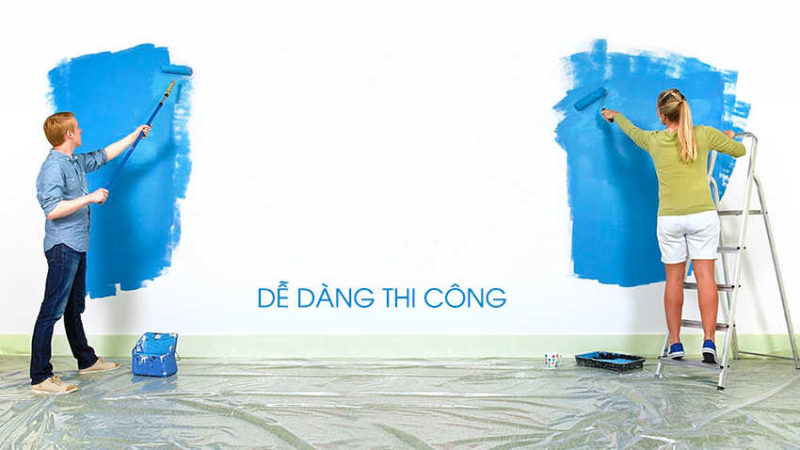 Dễ dàng thi công