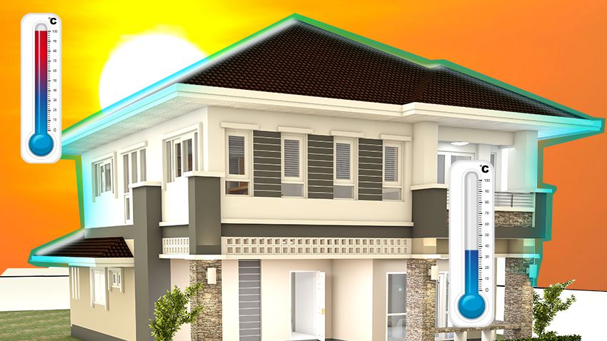 Hình ảnh minh họa: Khả năng giảm nhiệt độ của sản phẩm