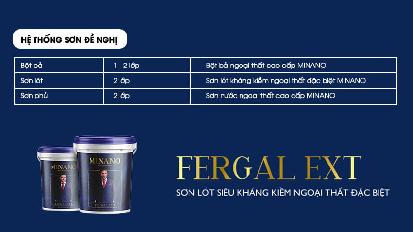 FERGAL EXT - Sơn lót kháng kiềm ngoại thất đặc biệt