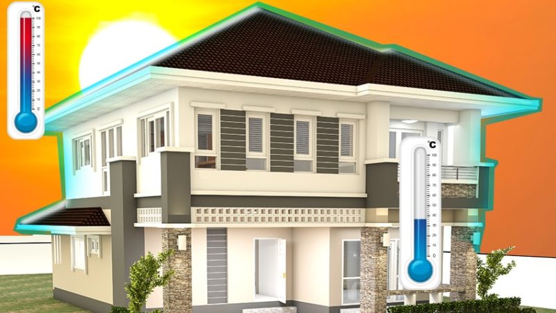 Sơn siêu mịn ngoại thất cao cấp EDGAR EXT tạo nên màng sơn cứng làm giảm nhiệt tác động ngoài vào ngôi nhà | Minano