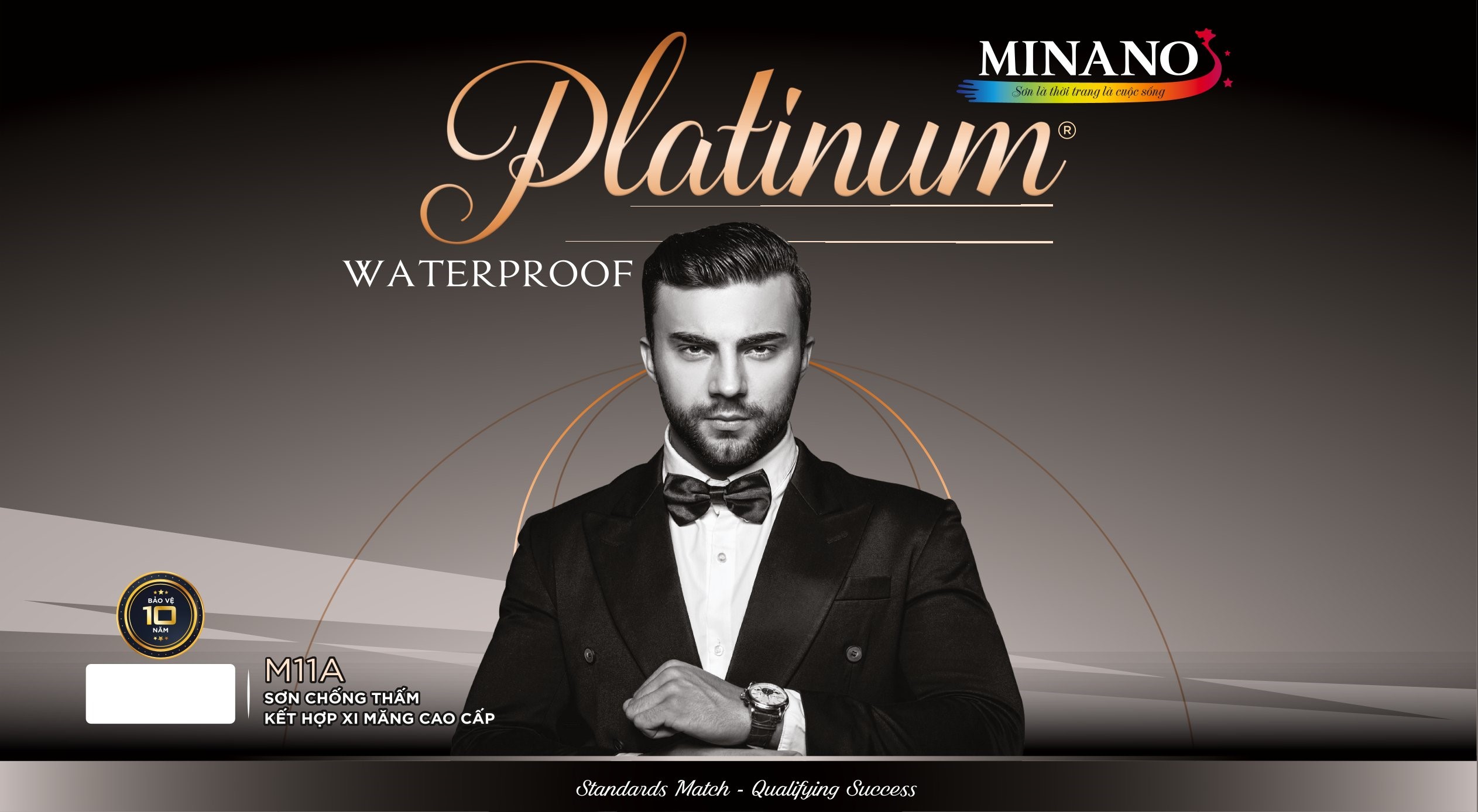 WATERPROOF - Sơn chống thấm kết hợp xi măng cao cấp