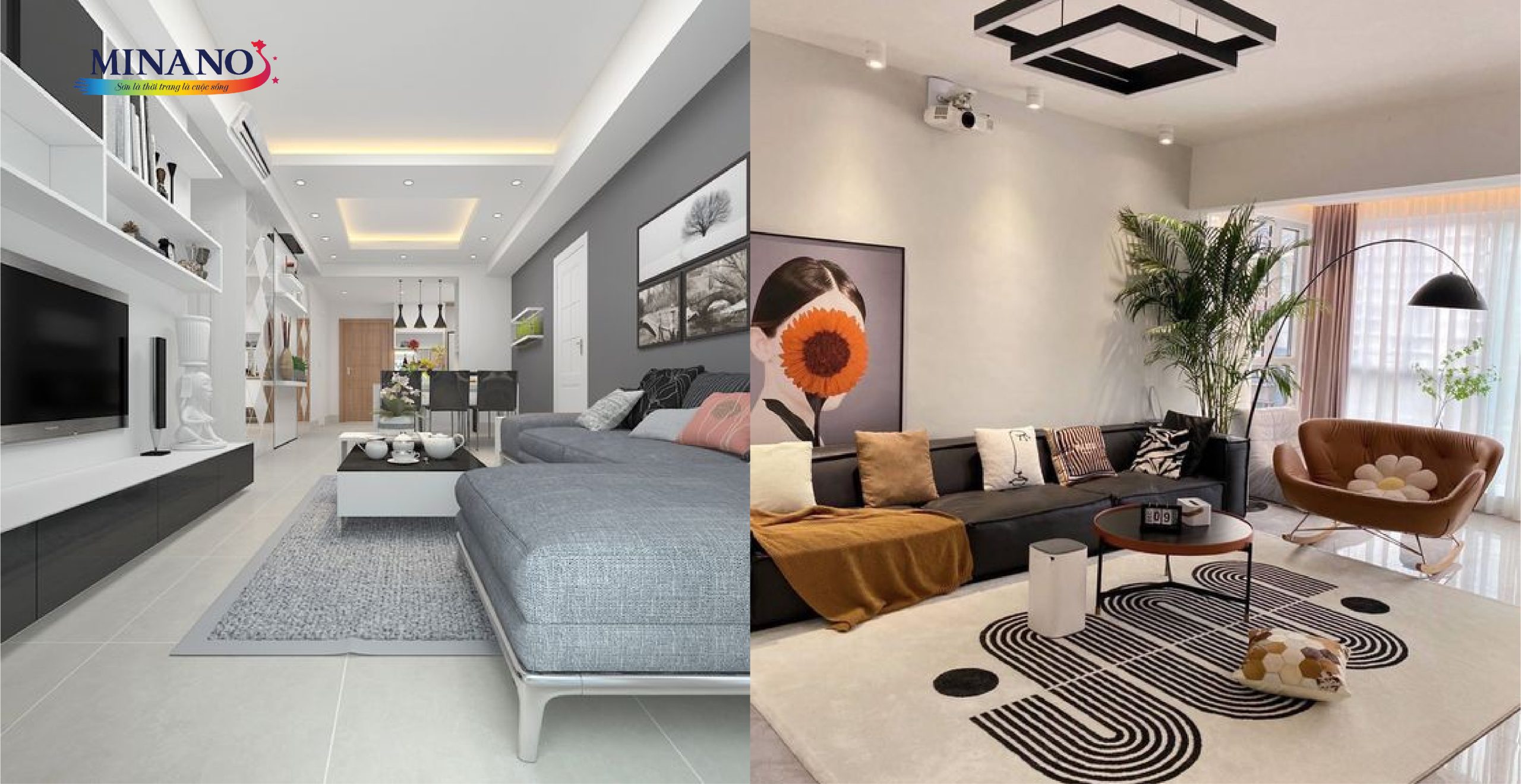 Chọn màu sơn phù hợp với cá tính sẽ giúp mang đến sự thoải mái