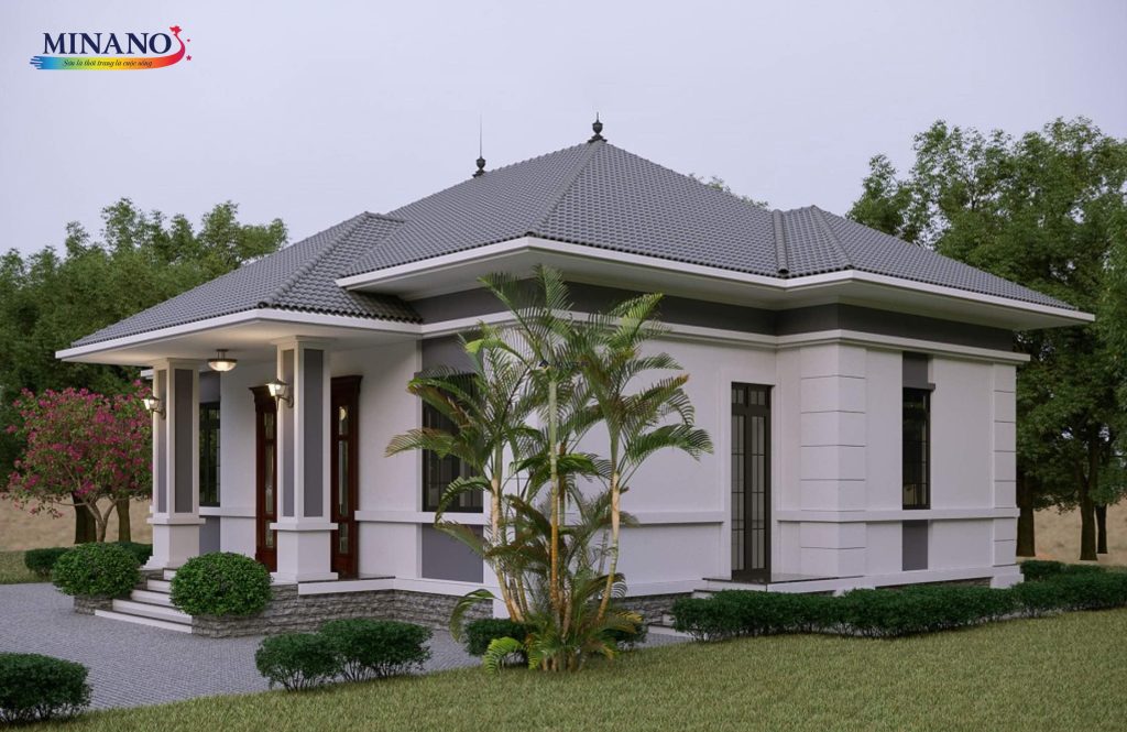Màu sơn tự nhiên cho nhà ở nông thôn