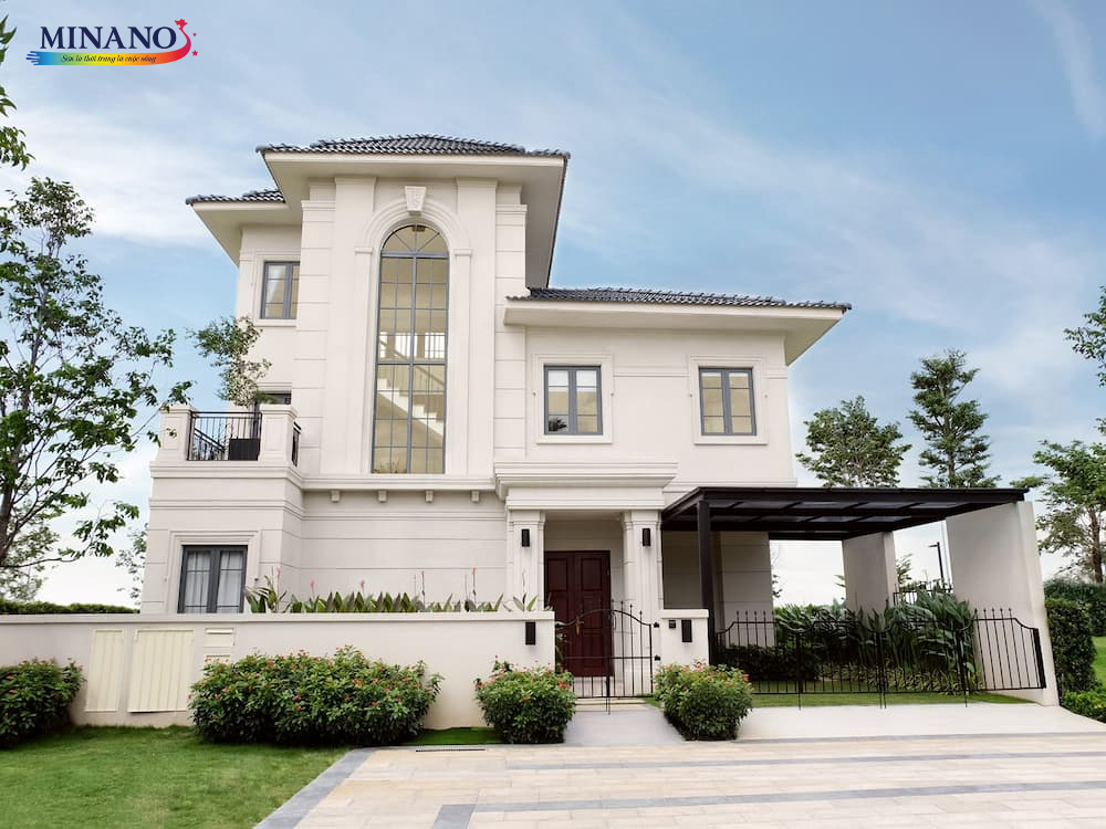 Nhà hướng Nam dễ chọn màu sơn do quanh năm mát mẻ