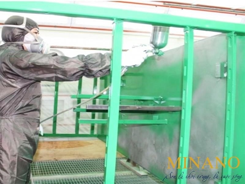 Sơn kết cấu thép giúp bảo vệ máy móc