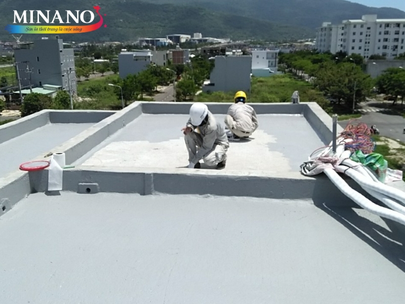 Giải pháp chống thấm cho nhà mái Sử dụng keo chống thấm sàn bê tông