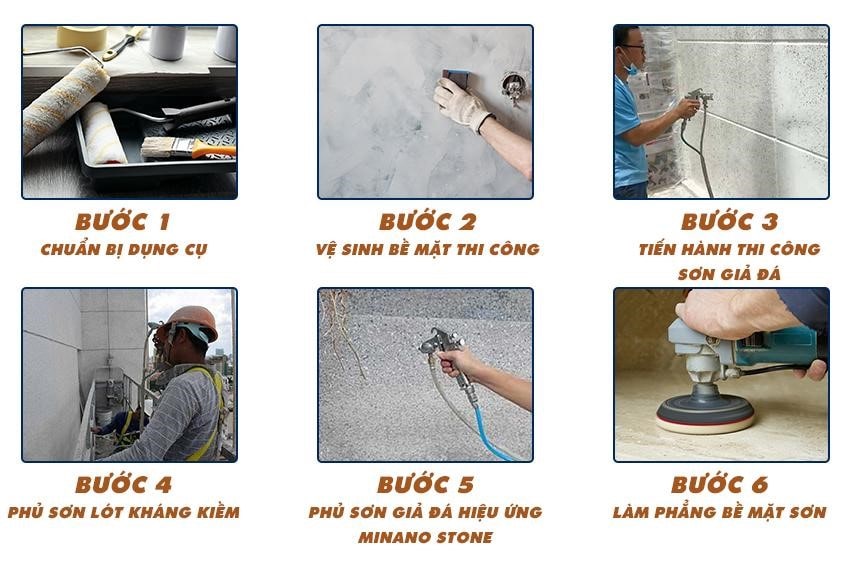 Sơn giả đá hiệu ứng MP84