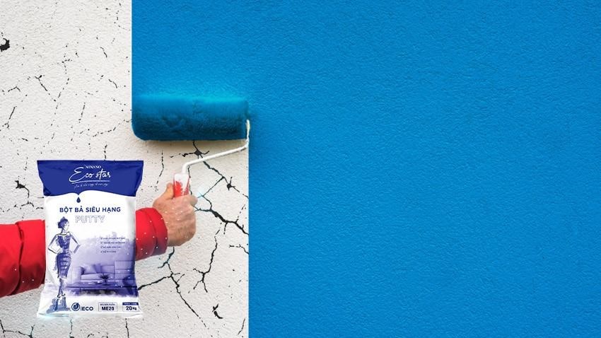 Đặc điểm cấu tạo của bột bả siêu hạng Putty Eco Nano