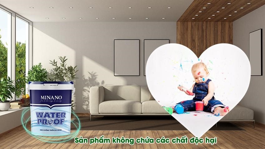 Keo chống thấm đa năng Water Proof không chứa chất độc hại