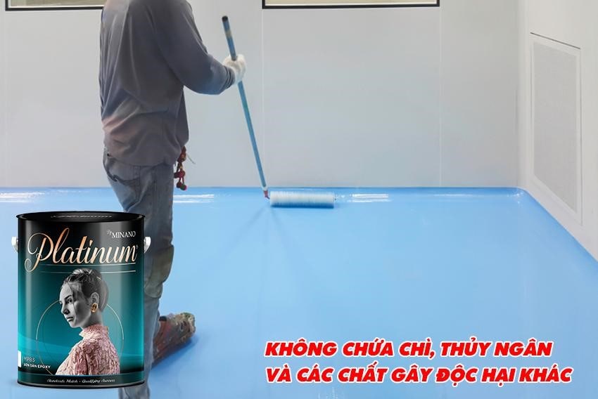 Sơn sàn Epoxy không chứa chì và thủy ngân
