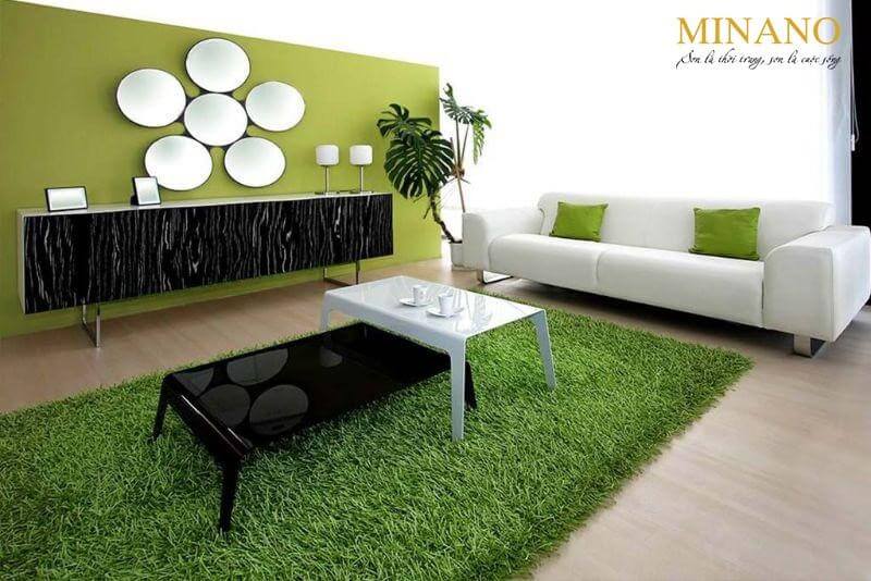 Phòng khách hợp mệnh cho chồng Hỏa, vợ Mộc