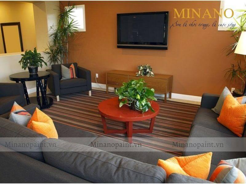 Màu cam đất thích hợp nhất với người mệnh Thổ