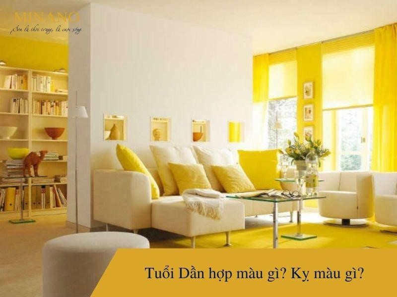 Tuổi Dần hợp màu nào - Kỵ màu nào