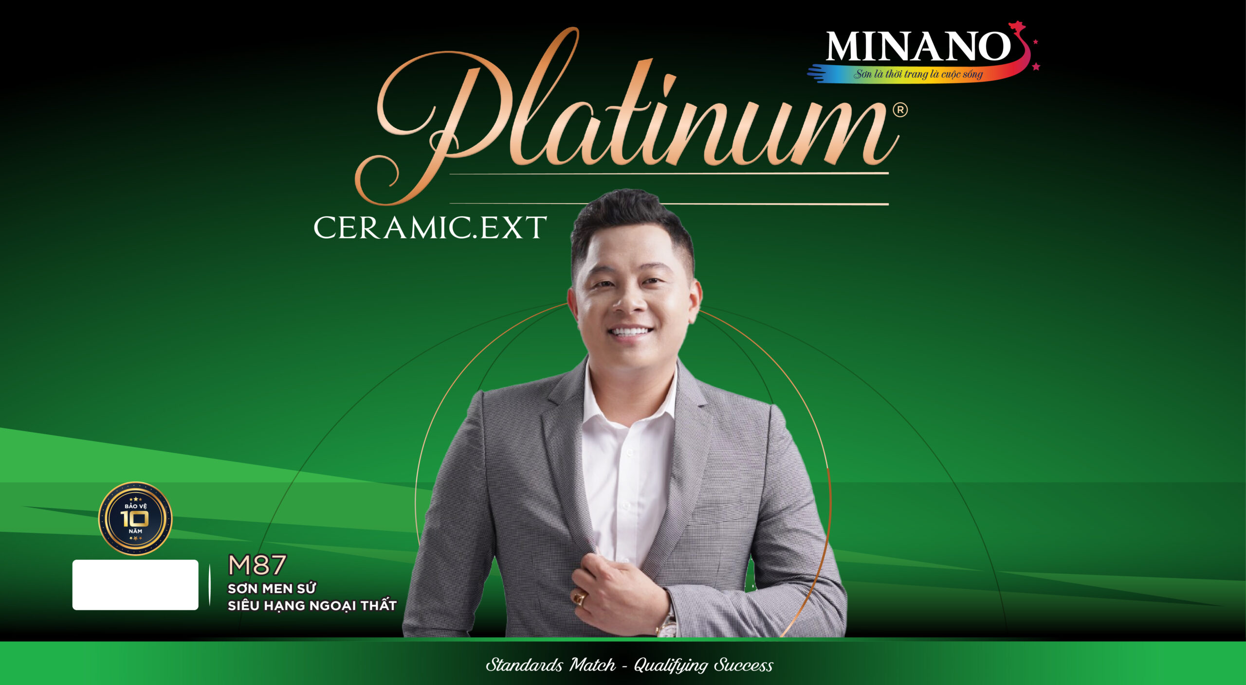 CERAMIC EXT - Sơn men sứ siêu hạng ngoại thất 