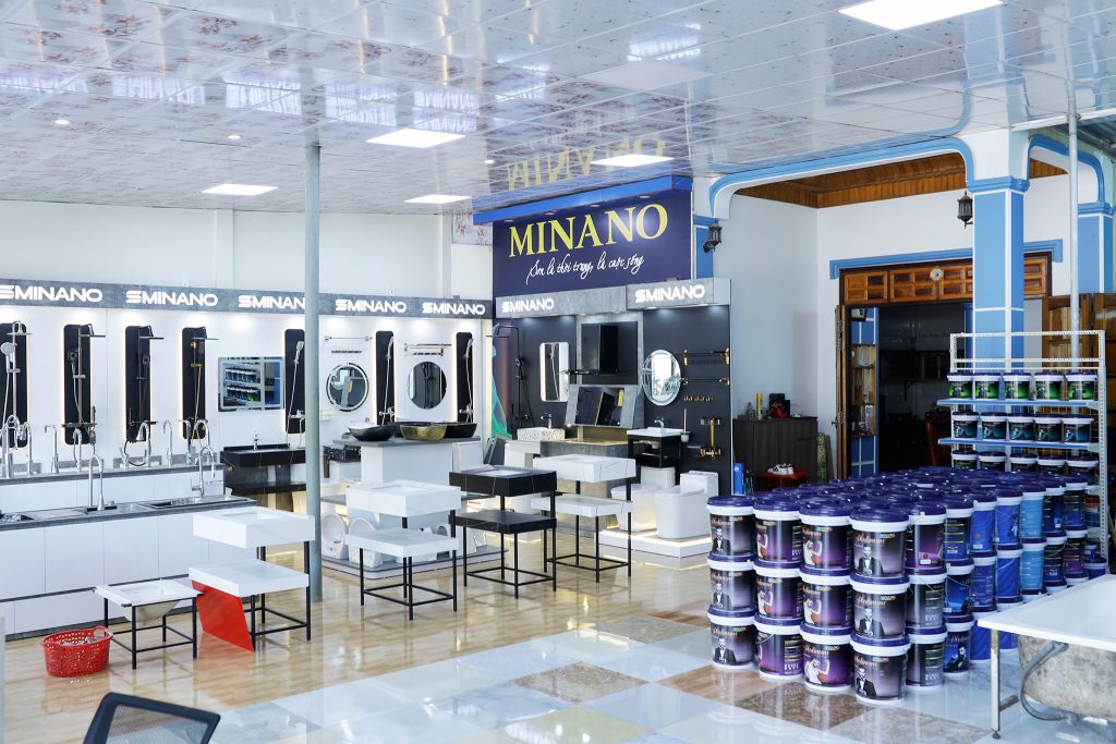 Hình ảnh thực tế của Showroom đại lý Minano Group