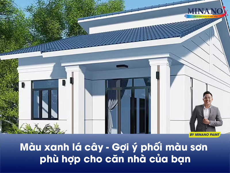 Sơn Nhà Màu Trắng Sứ Độc Đáo – Mới Lạ Năm 2024