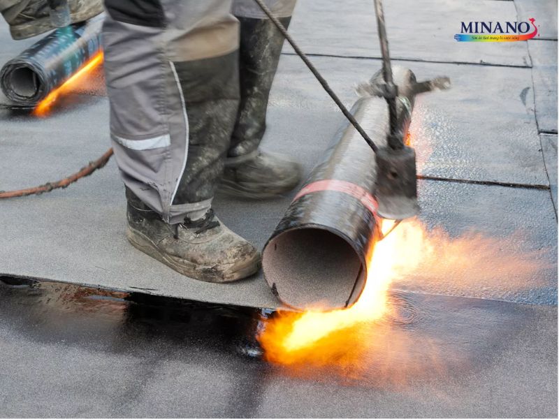 Chống thấm bằng màng bitum đàn hồi