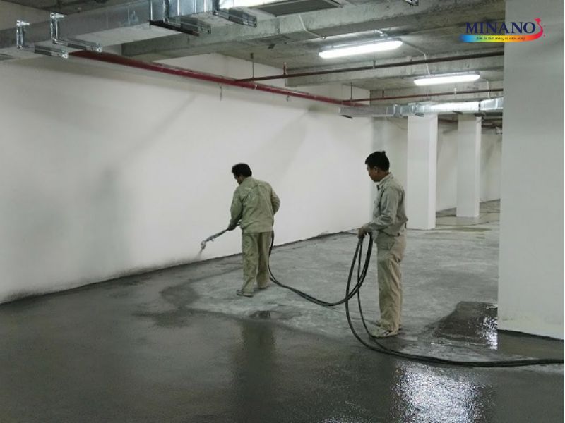 Một số công trình như tầng hầm cần phải chống thấm 