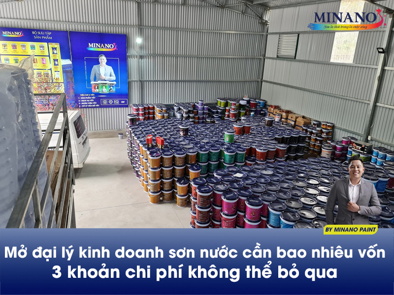 kinh doanh sơn nước cần bao nhiêu vốn