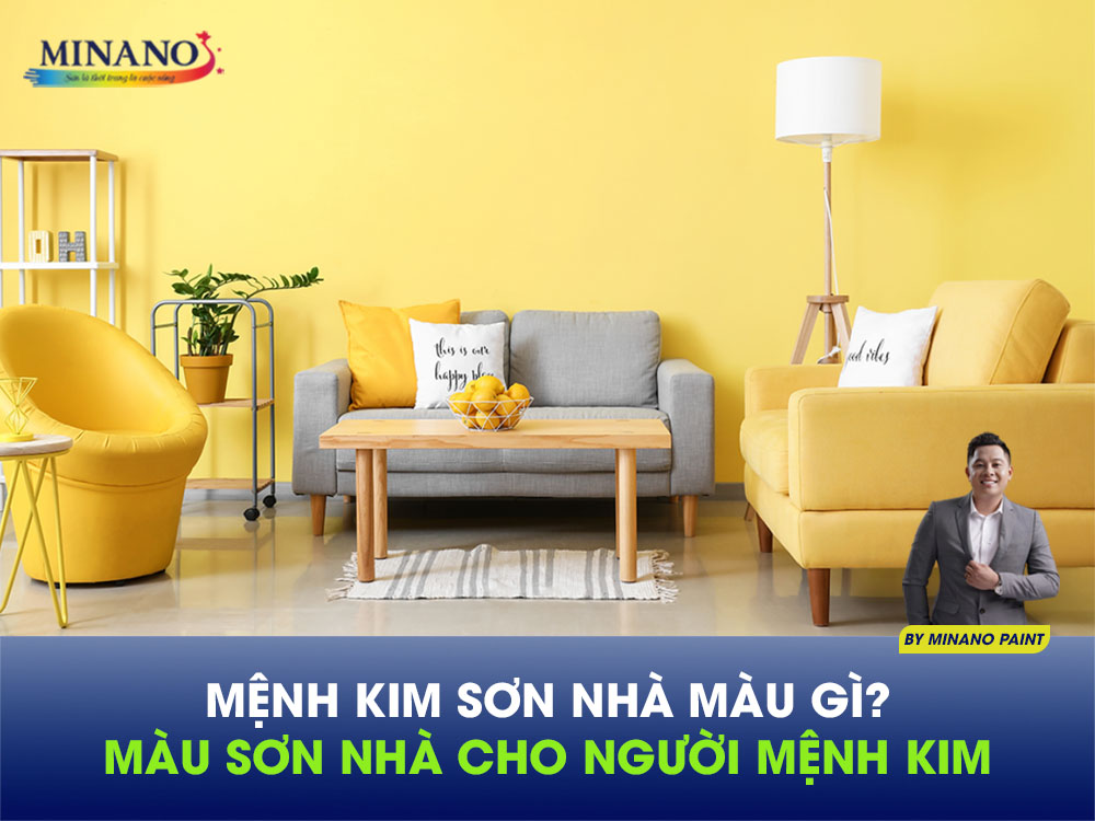 Mệnh kim sơn nhà màu gì