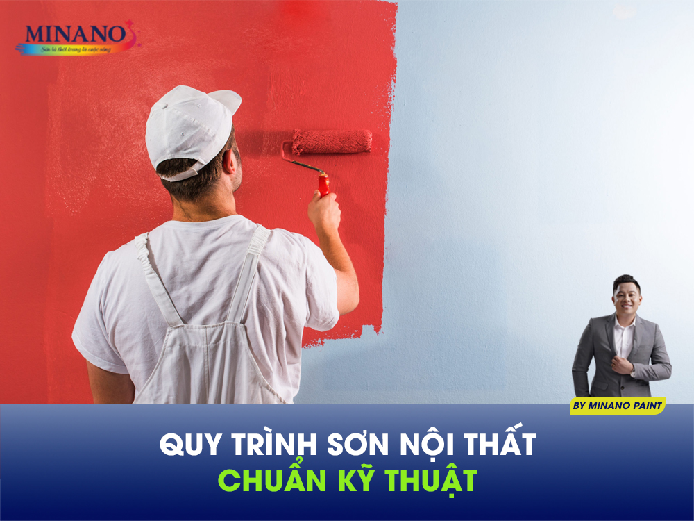 quy trình sơn nội thất