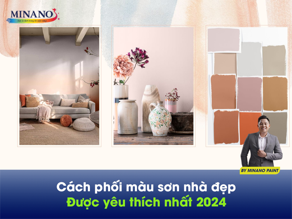 phối màu sơn nhà đẹp