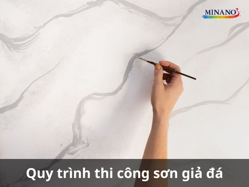 Quy trình thi công sơn giả đá