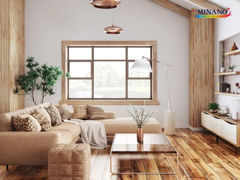 Sơn giả gỗ có độ bền cao hơn gỗ thật