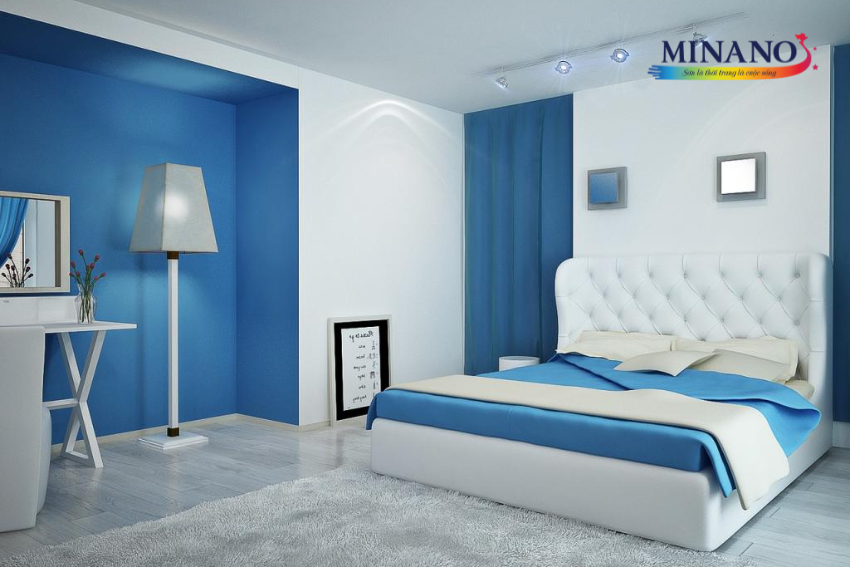 màu sơn phòng ngủ cho người mệnh Thủy