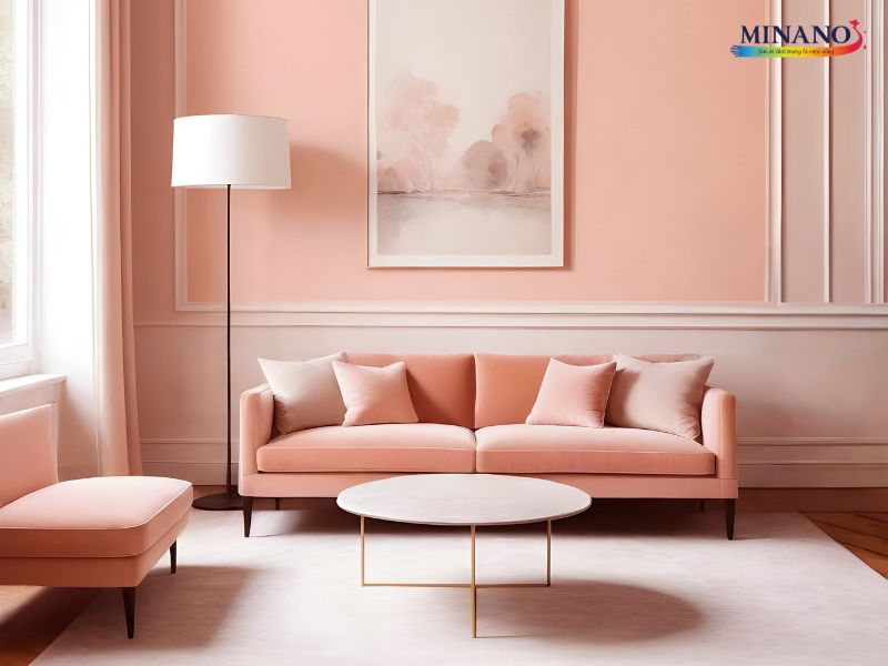 Màu hồng kem là một màu sắc mới nhưng được rất nhiều người ưa chuộng