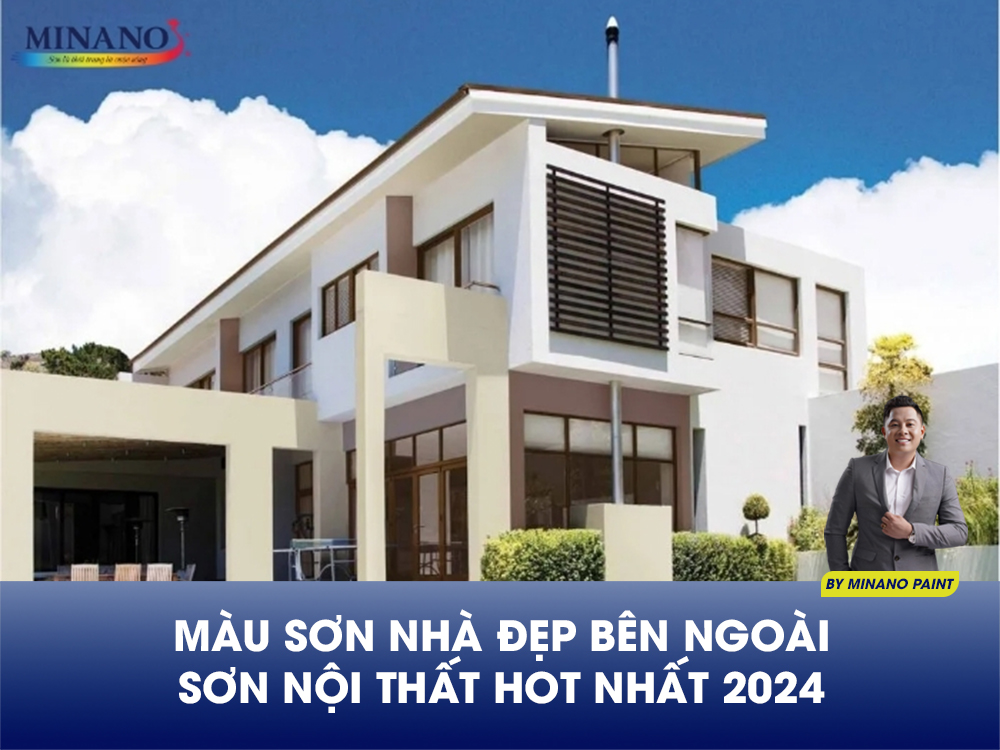 Màu sơn nhà đẹp bên ngoài