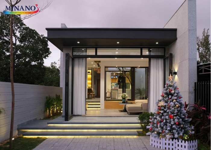 Gợi ý màu sơn nhà cấp 4 đẹp mẫu 04