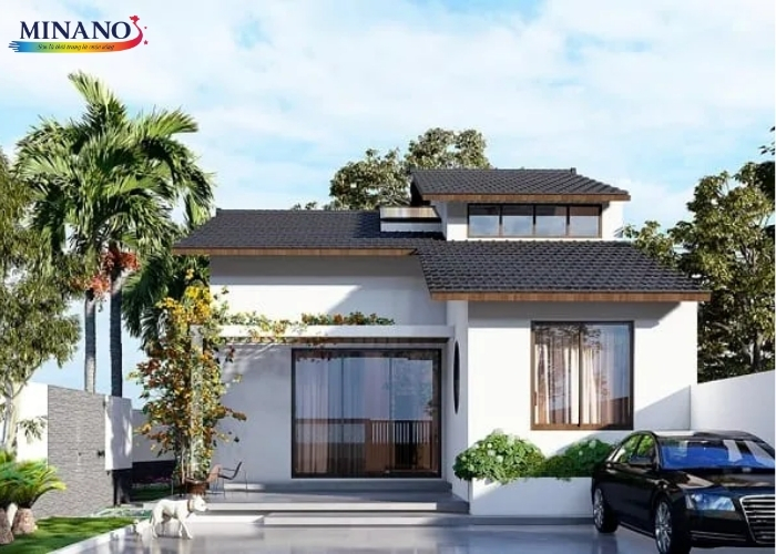 Gợi ý màu sơn nhà cấp 4 đẹp mẫu 05