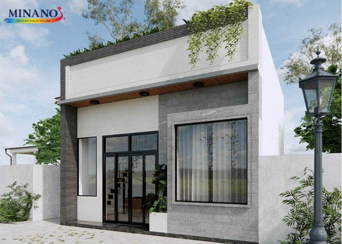 Gợi ý màu sơn nhà cấp 4 đẹp mẫu 07