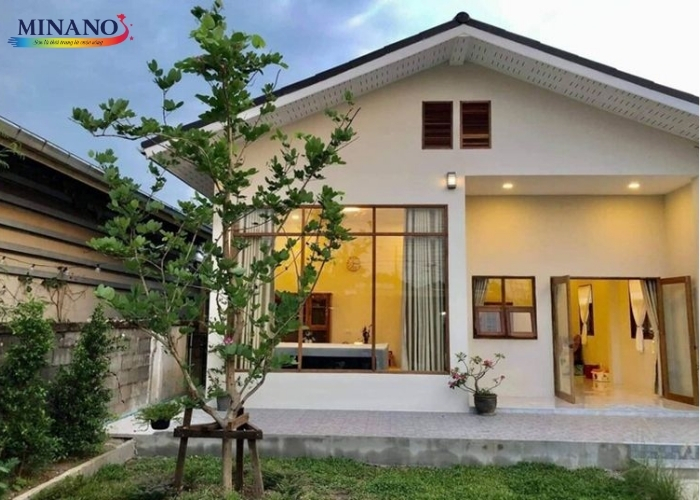 Gợi ý màu sơn nhà cấp 4 đẹp mẫu 09