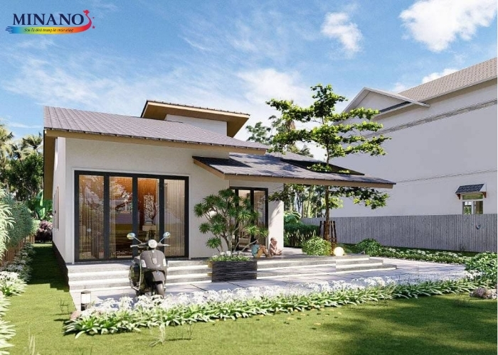 Gợi ý màu sơn nhà cấp 4 đẹp mẫu 10