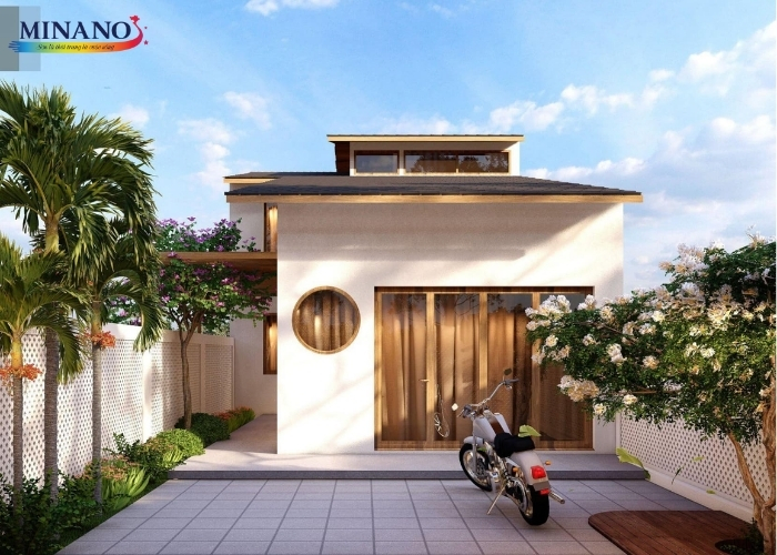 Gợi ý màu sơn nhà cấp 4 đẹp mẫu 12