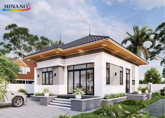 Gợi ý màu sơn nhà cấp 4 đẹp mẫu 14