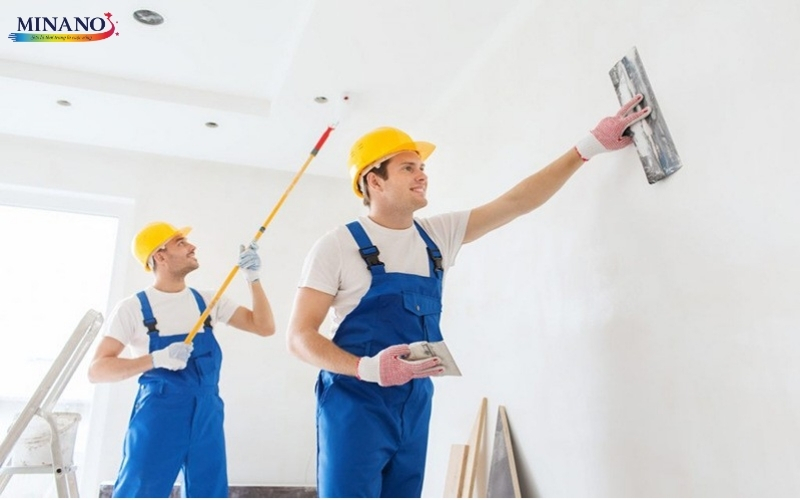 Thi công sơn phải đảm bảo đúng quy trình kỹ thuật
