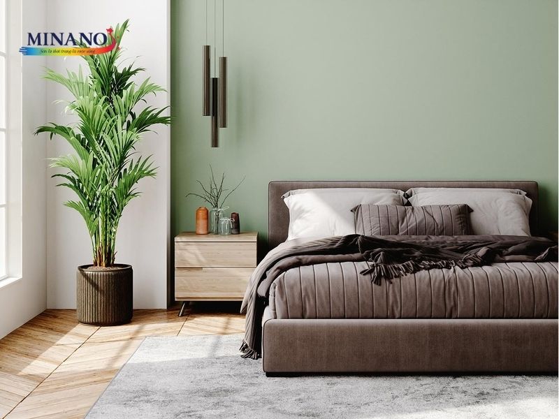 Sự nhấn nhá đầy ấn tượng với đồ nội thất tối màu