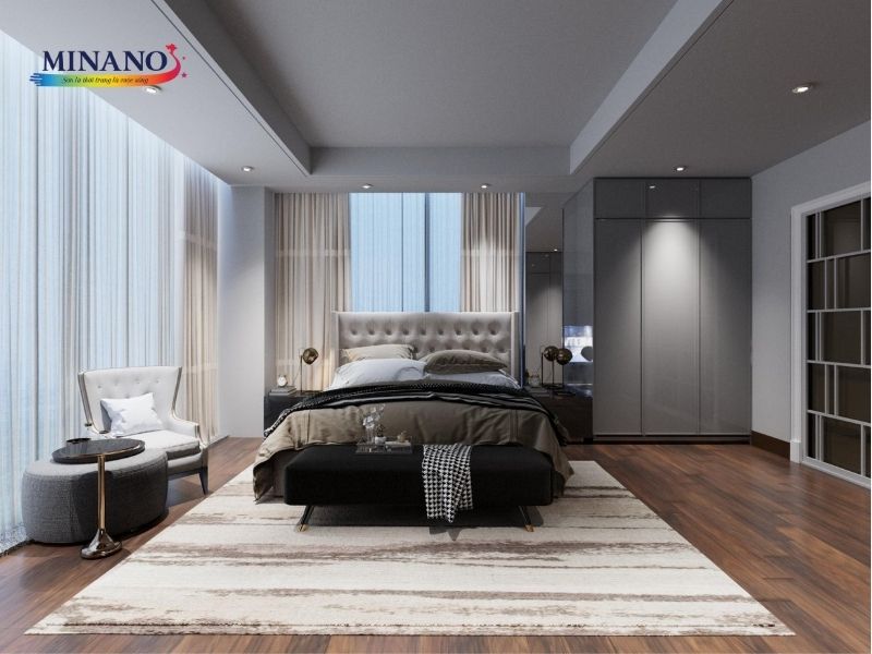Màu xám thích hợp với phong cách tối giản