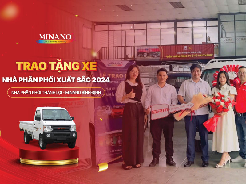lễ trao tặng xe cho nhà phân phối Thành Lợi