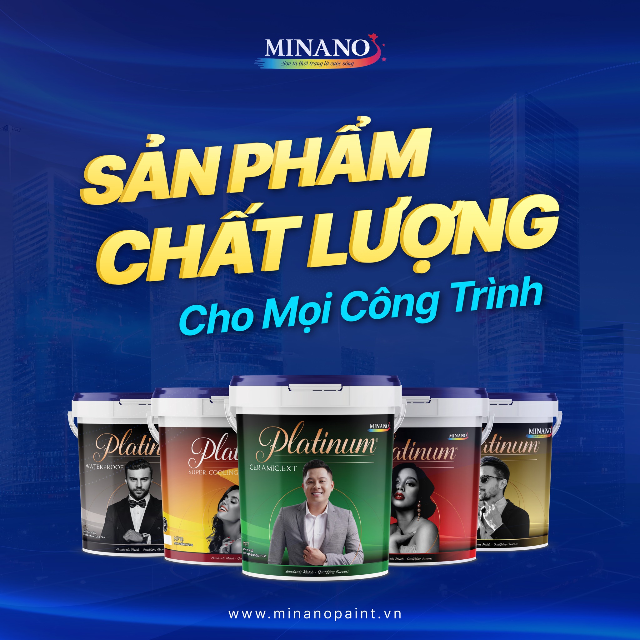 Minano - Sản phẩm chất lượng cho mọi công trình