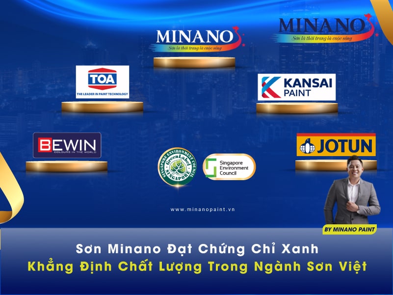sơn cao cấp đạt tiêu chuẩn Singapore