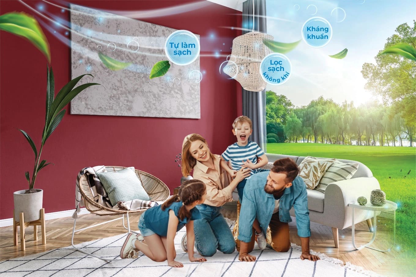 Giải pháp sơn nước phù hợp cho gia đình có trẻ nhỏ