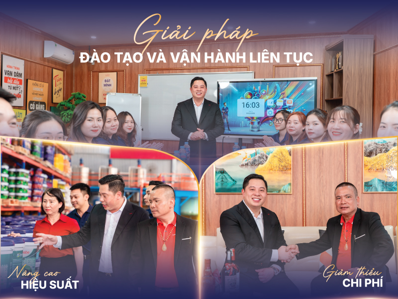 Giải pháp đào tạo và vận hành liên tục