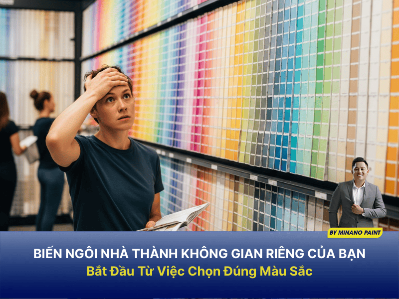 Biến Ngôi Nhà Thành Không Gian Riêng Của Bạn Bắt Đầu Từ Việc Chọn Đúng Màu Sắc